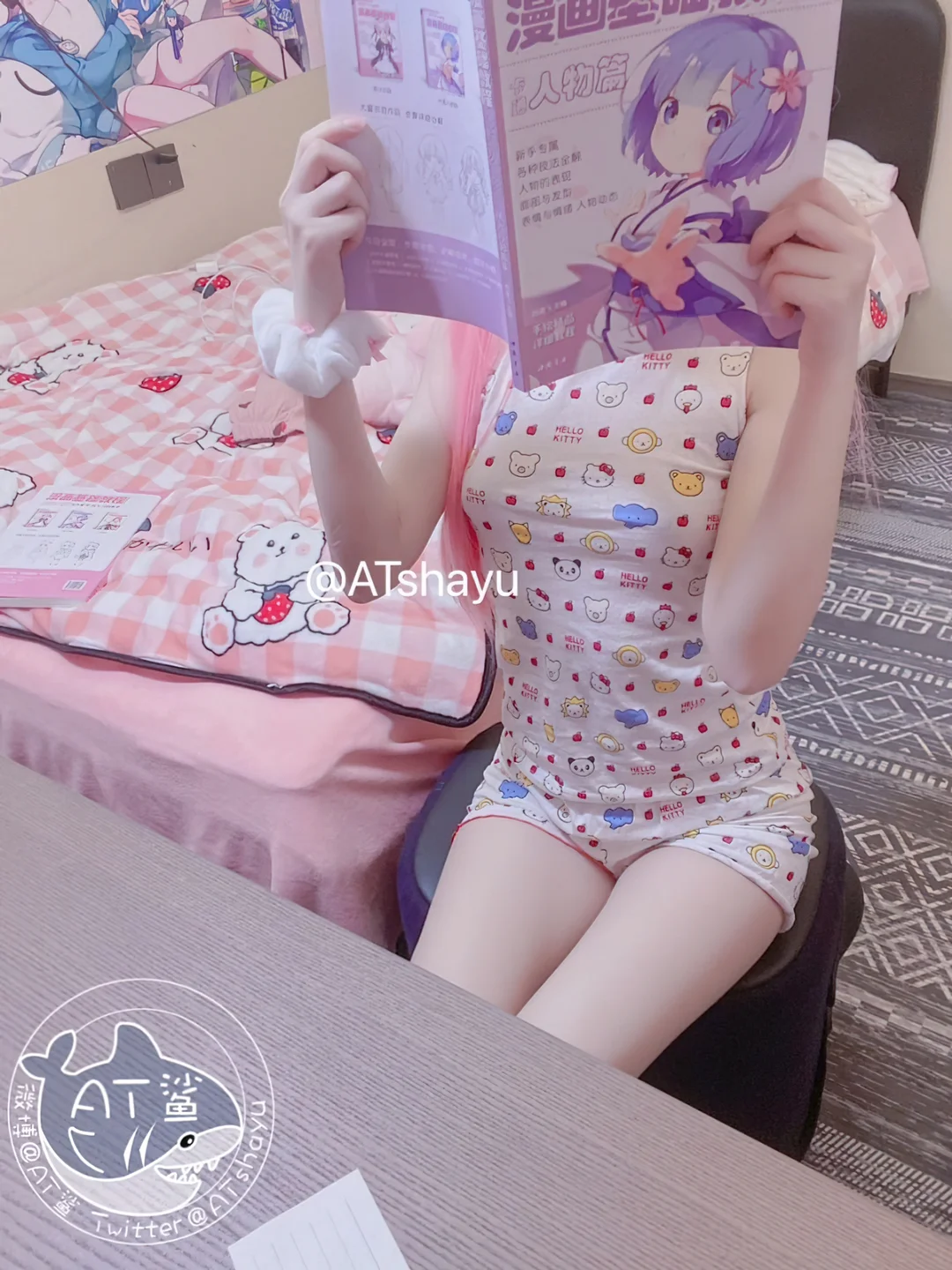 AT鲨 - 居家鲨鲨 [49P-75MB] tg@simisebaisi 【丝足阁】048.webp